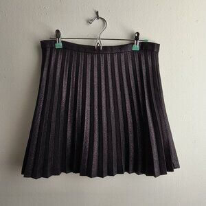 NWOT J. Crew Shimmer Pleated Mini Skirt sz 10